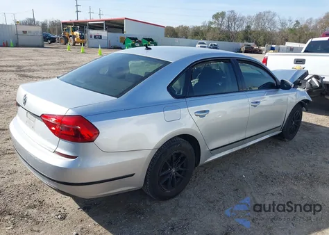 2016 Volkswagen Passat 1.8T S from USA, damaged, VIN 1VWAS7A3XGC040396